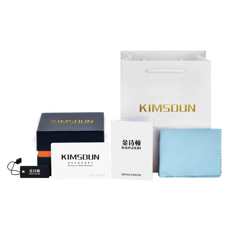 KIMSDUN/金诗顿 Black square watch box, Birthday gift