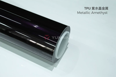 Auto Color Change Film — wrap, glossy color change, full car - tpu-amethyst-15215m