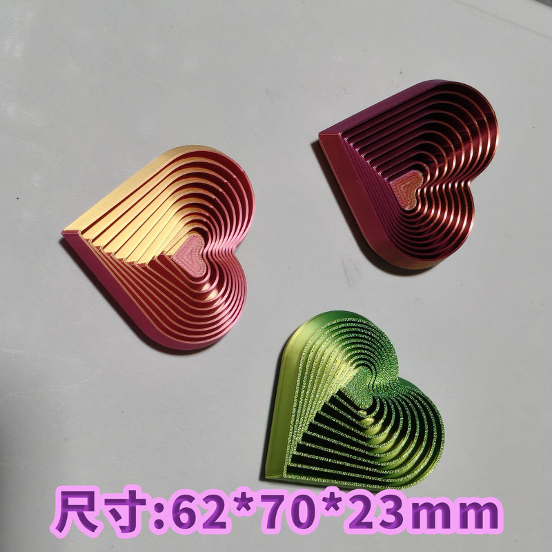 热销跨境解压萝卜塔3D打印模型可动模型多彩儿童玩具摆件批发爆款|undefined