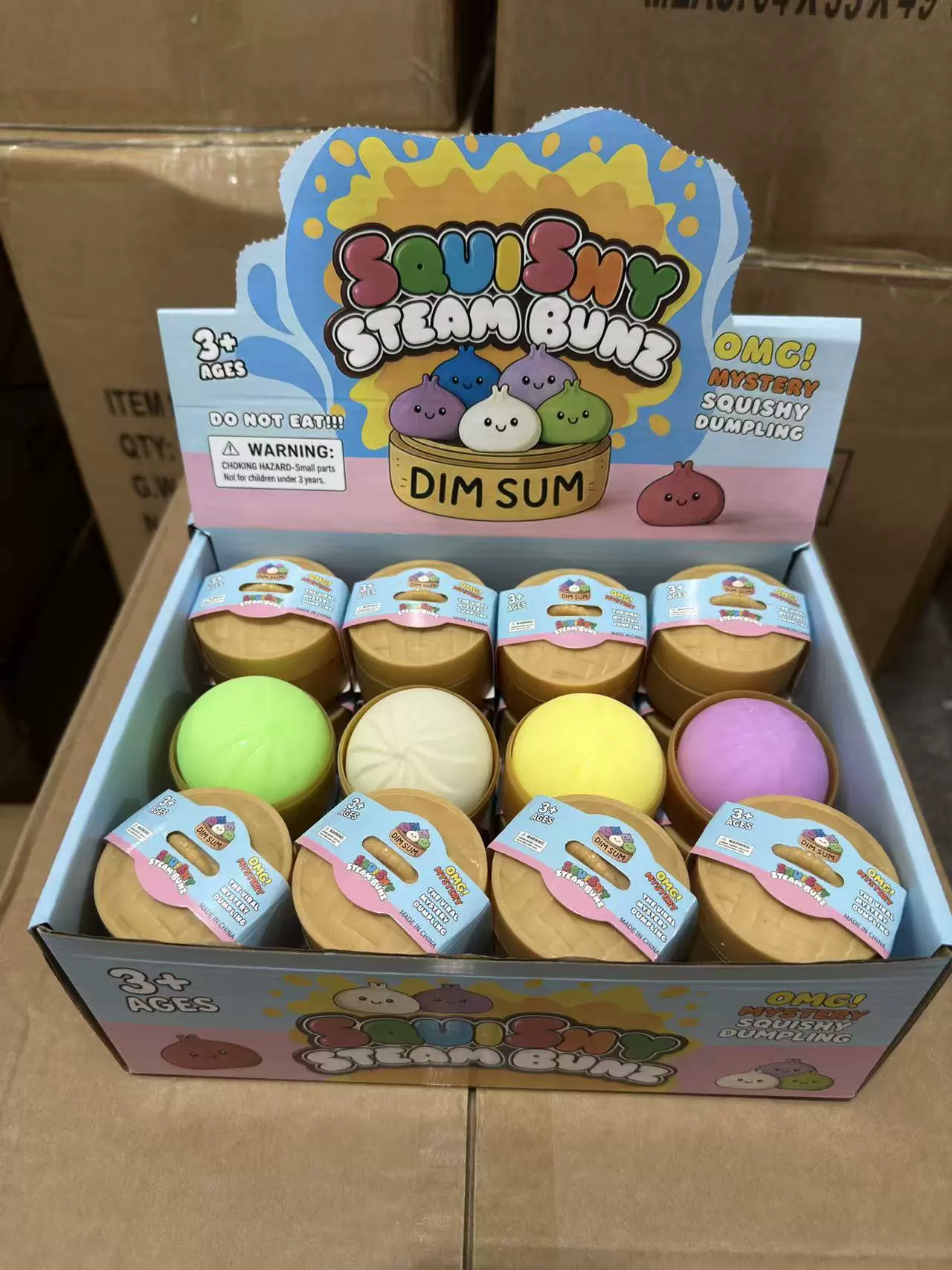 Realistic Squishy Toy (TPR) — Simulation Bun & Decompression Slime, Assorted 5–10 cm