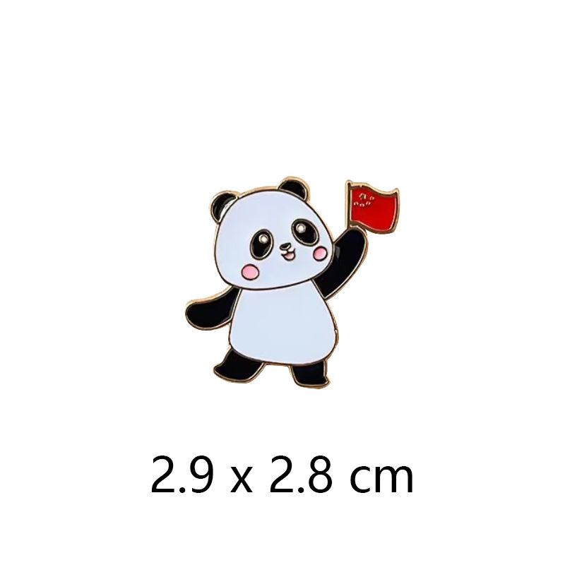 Patriotic panda
