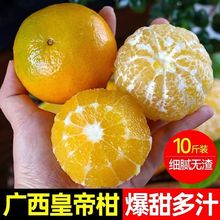广西皇帝柑大果10斤橘子当季水果新鲜包邮贡柑1斤桔子沃柑现摘现