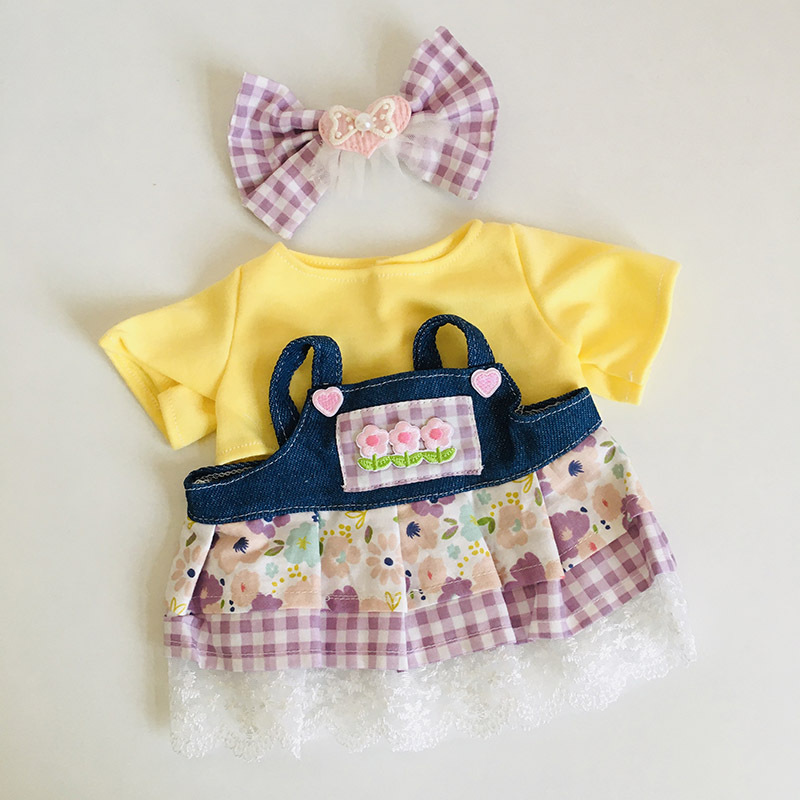 No. s Beier Lulu ropa 30cm conjunto oso muñeca ropa hecha a mano oso de peluche muñeca regalo para niñas