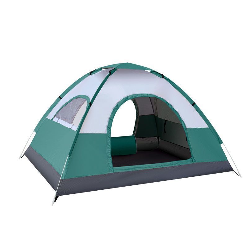 帐篷速开野营加厚装备套自动折叠露营防暴雨单人便携沙滩厂家批发