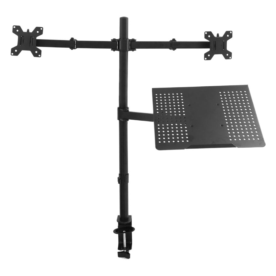 Amazon escritorio accesorio ajustable soporte de la computadora elevación colgando base portátil giratorio