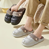 Demi-season slippers, removable keep warm non-slip footwear for beloved, wholesale