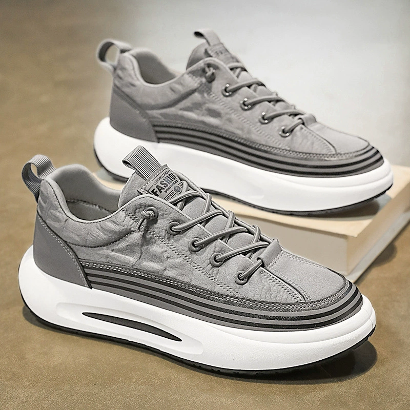 Один педаль мужская обувь летняя новая дышащая холст обувь мужская мода дикий ледяной шелк спортивная обувь повседневная доска
