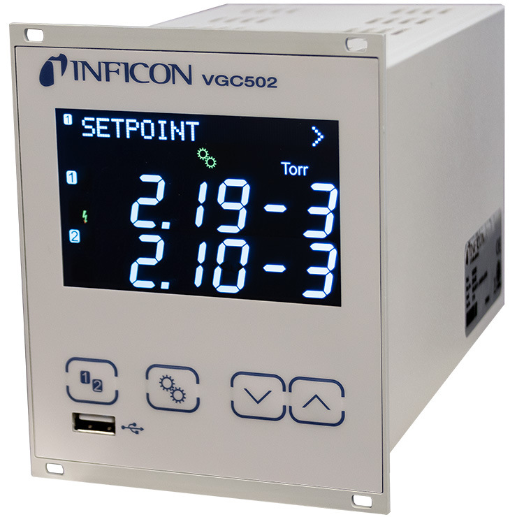 Inficon VGC502 Double Channel Vacuum Pressure 控制器 398-482