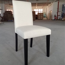 定制风现代包布实木椅子靠背布艺椅家用批发餐椅工厂简约现代风
