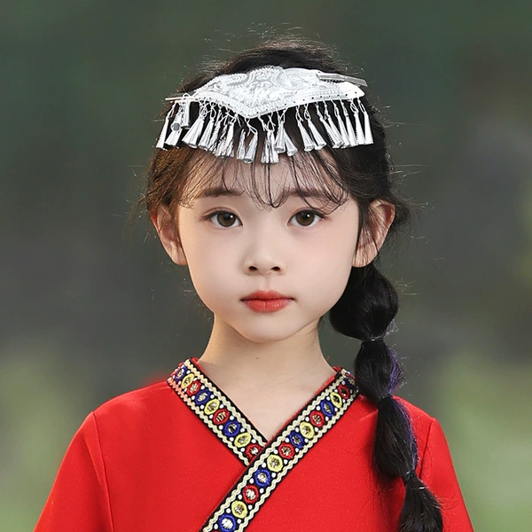 Silver triangle tiara