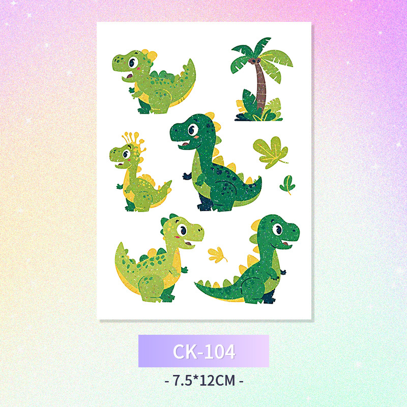 Glitter mariposa cara pegatinas tatuaje pegatinas hadas lavable impermeable de larga duración lindo unicornio ciervo Luna Estrella Planeta