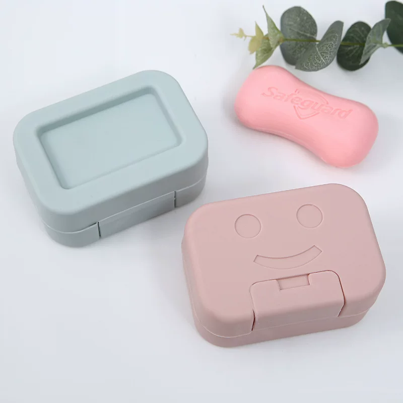 Creative cute soap holder for traveling, buckle, storage system