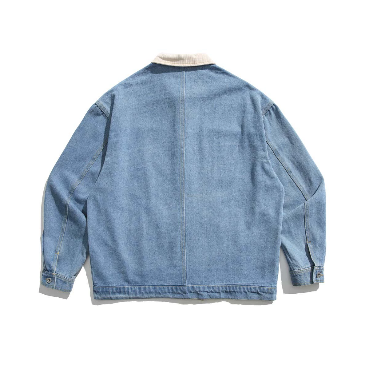 Куртка джинсовая повседневная в японском стиле Aw 2023 AW X Crowd City AW Denim популярная осенняя с сутяя Y346