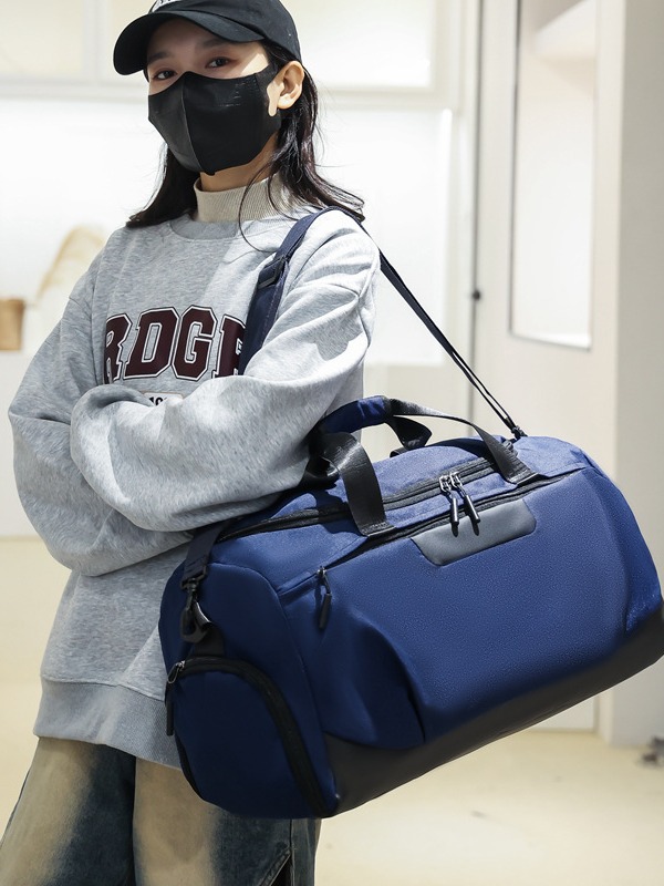 Bolsa de mano de gran capacidad para viajes cortos, natación, baloncesto, entrenamiento, bolsa de fitness para hombres, bolsa de almacenamiento doméstico