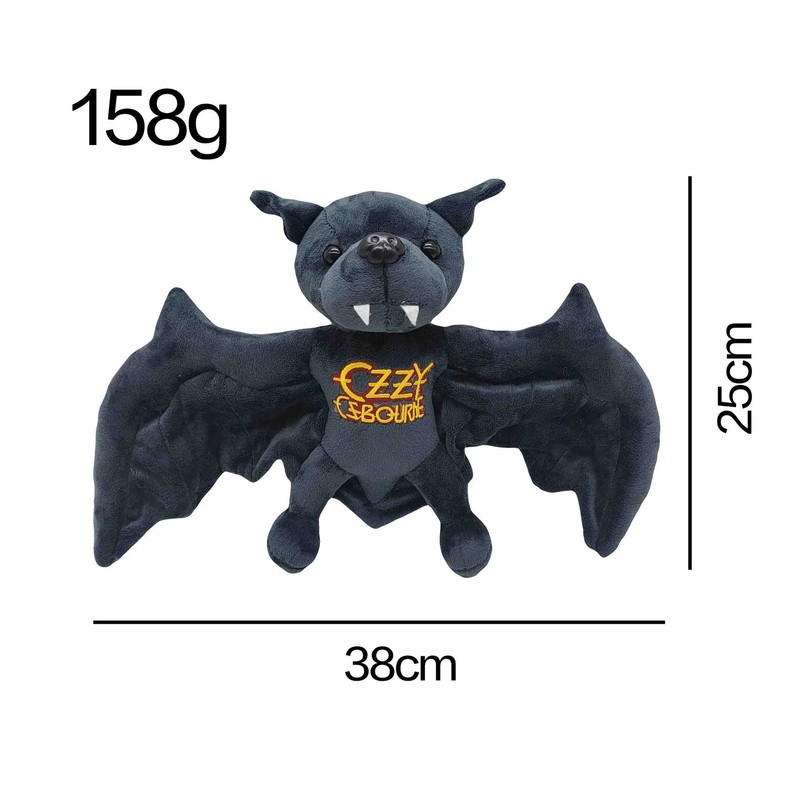 跨境新品Ozzy Osbourne - Bat-Biting Plush Toy 蝙蝠毛绒玩具|undefined