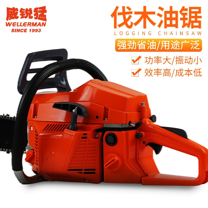 Weirui Meng Новый продукт на заказ Komatsu Strong Power Промышленный класс 52cc Yusen Бензиновая пила для Каротажа