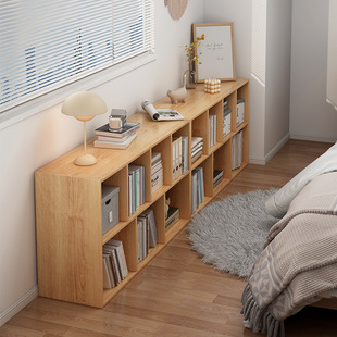 Bedroom Bedside Storage Cabinet Low Cabinet Storage Cabinet Plaid Cabinet Home Cabinet Bookcase Bedside Bookshelf Floor-Standing Storage Rack