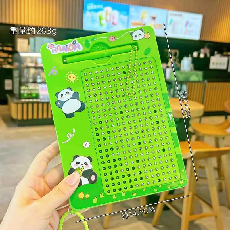 可爱运动萌宠大号平板解压磁吸钢珠画板涂鸦画板专注力训练益智|undefined