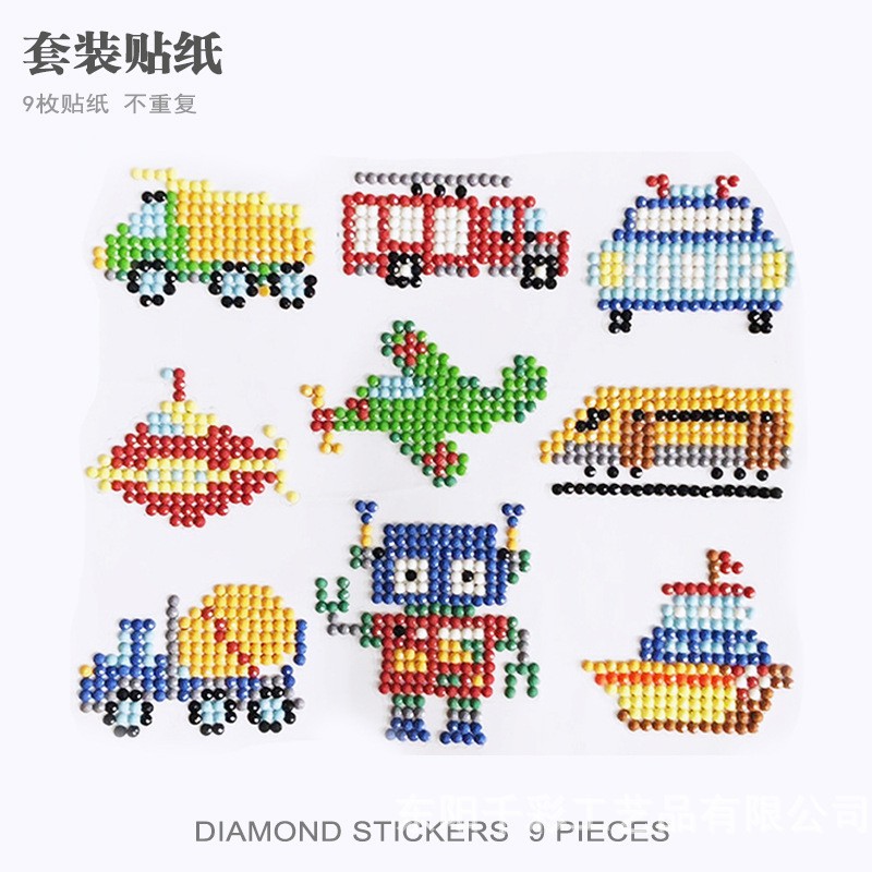 SS030 자동차 로봇 9 페이스트 세트