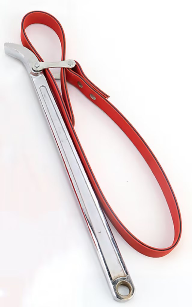 Llave de filtro Yingbo, llave de correa dentada, herramienta de mantenimiento de filtros para automóviles, llave ajustable para filtro de aceite.