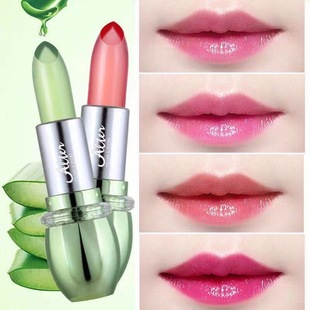 Solia Aloe Vera Jelly Lipstick Non-Fading Non-Stick Cup Waterproof Moisturizing Lip Balm Wholesale Dropshipping