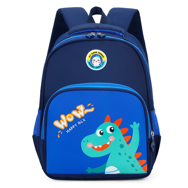 2023 nueva caricatura kindergarten schoolbag dinosaurio mochila de clase media de primer grado