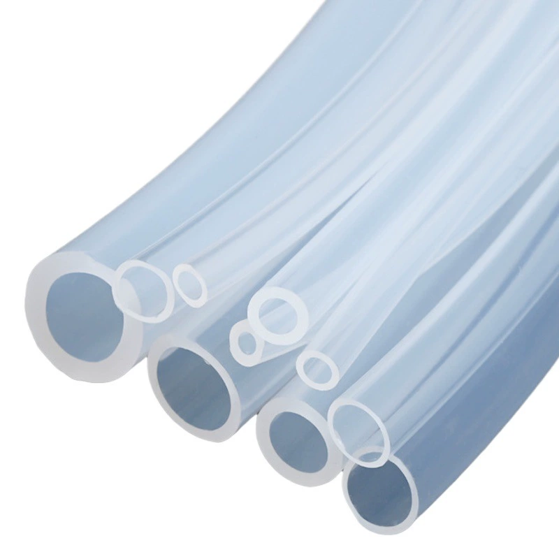 Силиконовая трубка пищевого класса, без запаха, прозрачная, термостойкая, силиконовый шланг, сертифицированный FDA, силиконовый рукав промышленного класса.