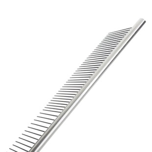 Factory direct pet comb dog comb straight comb pet comb stainless steel needle comb