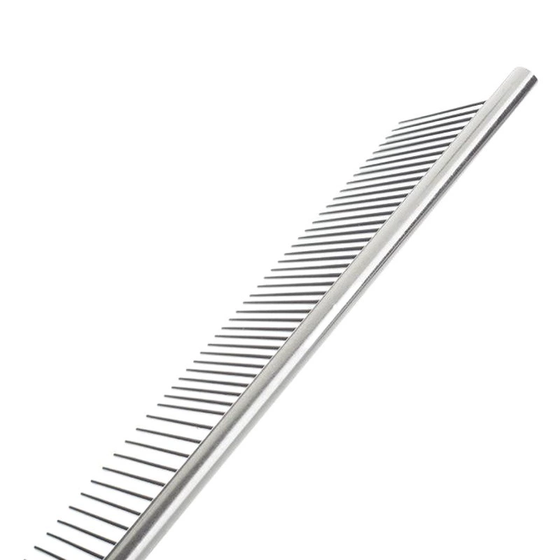 Фабрика прямой гребень для домашних животных гребень для собак прямая расческа гребень для домашних животных гребень иглы из нержавеющей стали