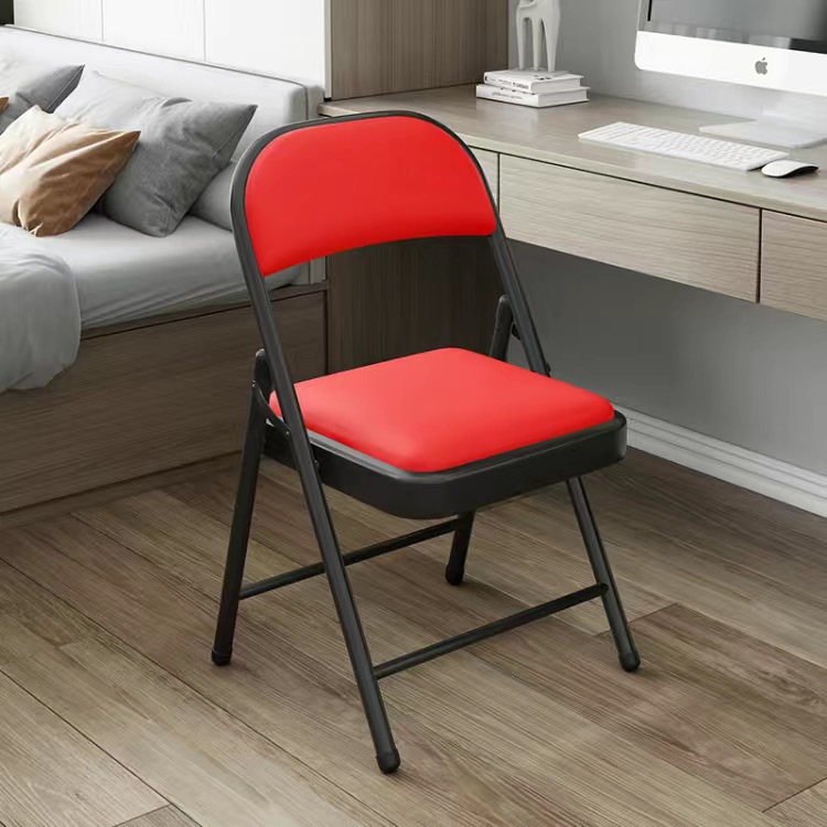 블랙 프레임---레드(가죽 표면)