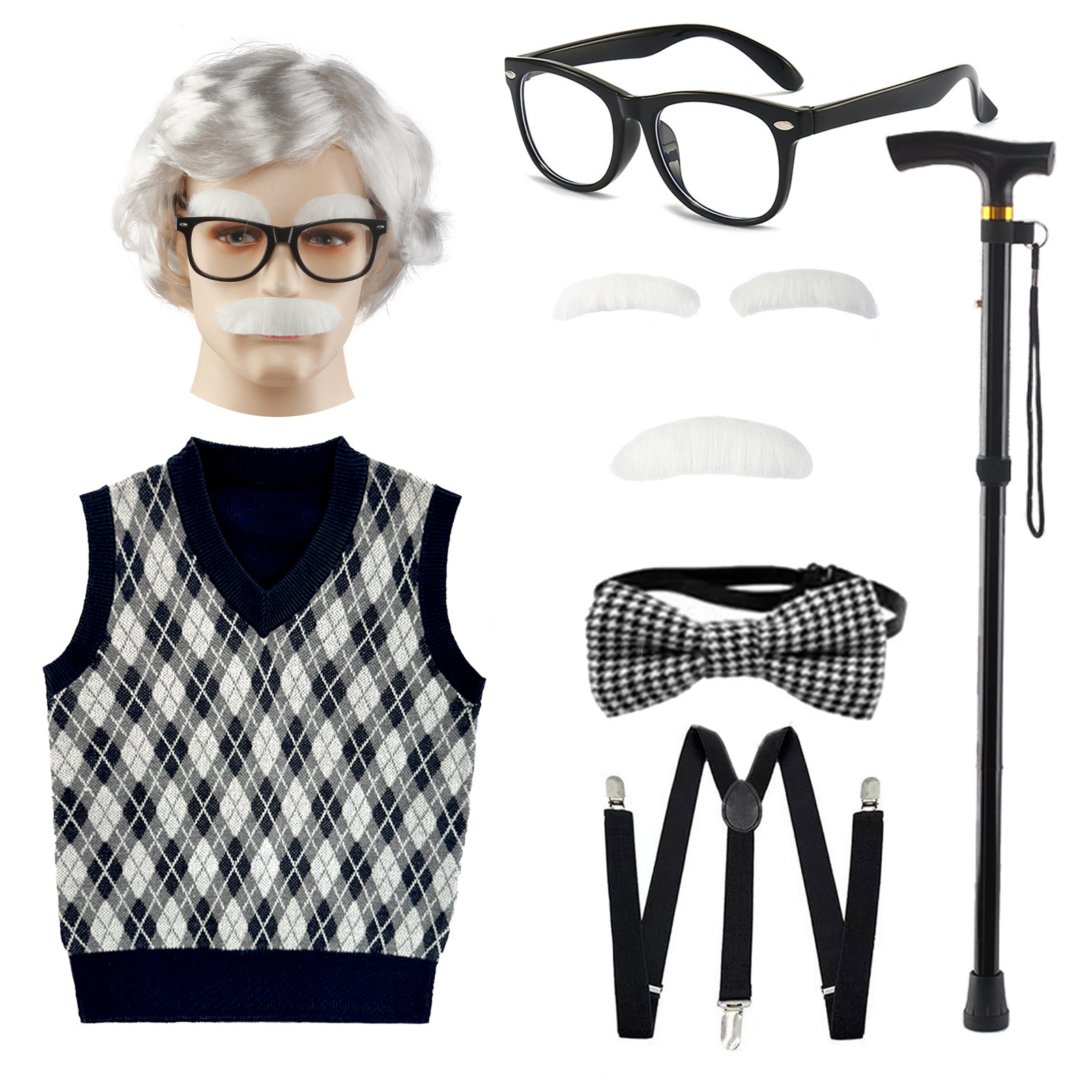 Children's set for boys for elderly
