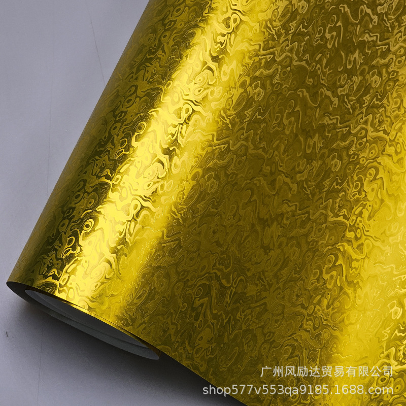 越境新品PET鍛造メッキ元宇宙幽霊金属赤炭素繊維シール内装バックミラーフィルム|undefined