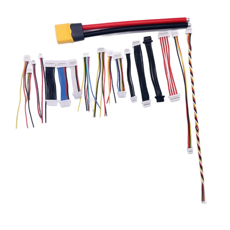 Drone Flight Control Video Transmission Receiver Cable 30-Gauge Silicone Wire Sh1.0 Gh1.25 Terminal Cable Drone Flight Control Video Transmission Receiver Cable 30-Gauge Silicone Wire Sh1.0 Gh1.25 Terminal Cable