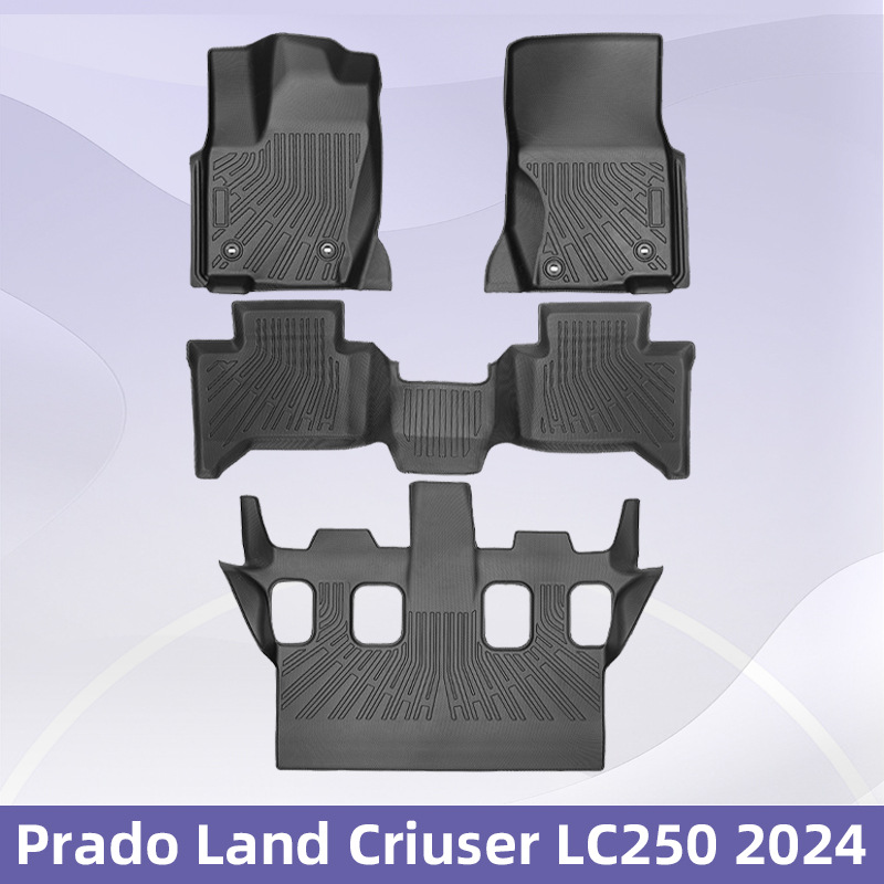 Para Prado Land Criuser LC250 2024 TPE Foot Pad 3D All Weather Backpack Pad