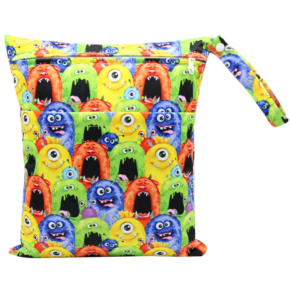 Asenappy Diaper, cloth bag, children's storage bag, waterproof bag with zipper, for import