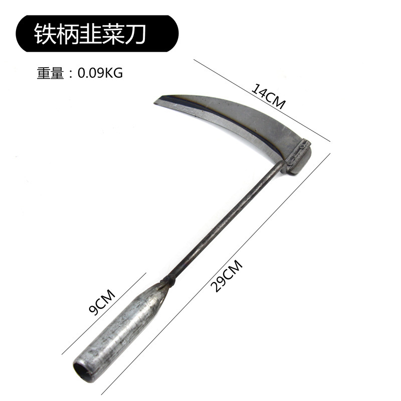 全鋼家庭用アーチ型の小鍬を草取りして土鍬を掘る手で工具を握る農業用種花中空小鍬|undefined
