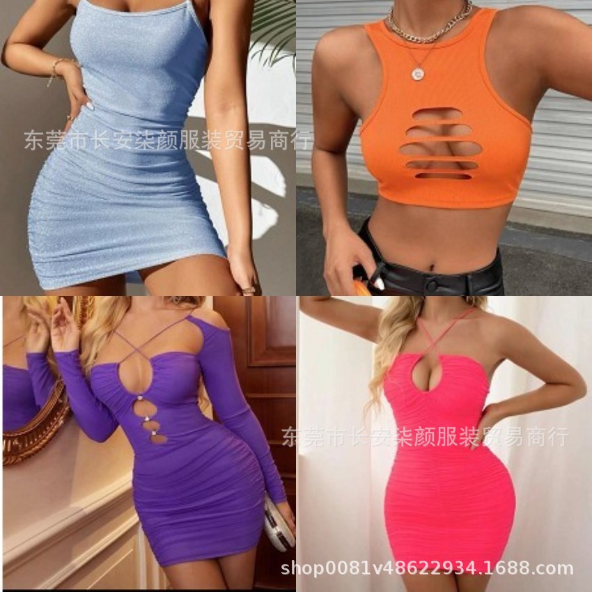 Shein miscelánea ropa de verano chica caliente del sudeste asiático rápida moda transfronteriza comercio exterior ropa de mujer al por mayor a bajo precio