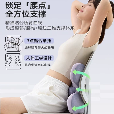 Back, Seat Lumbar Support Cushion, Waist support