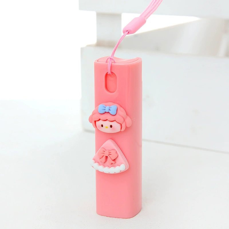 Handheld Mist Sprayer, Cute Portable Bottle with Lanyard, Cartoon Styles (Mini Lotion Atomizer)