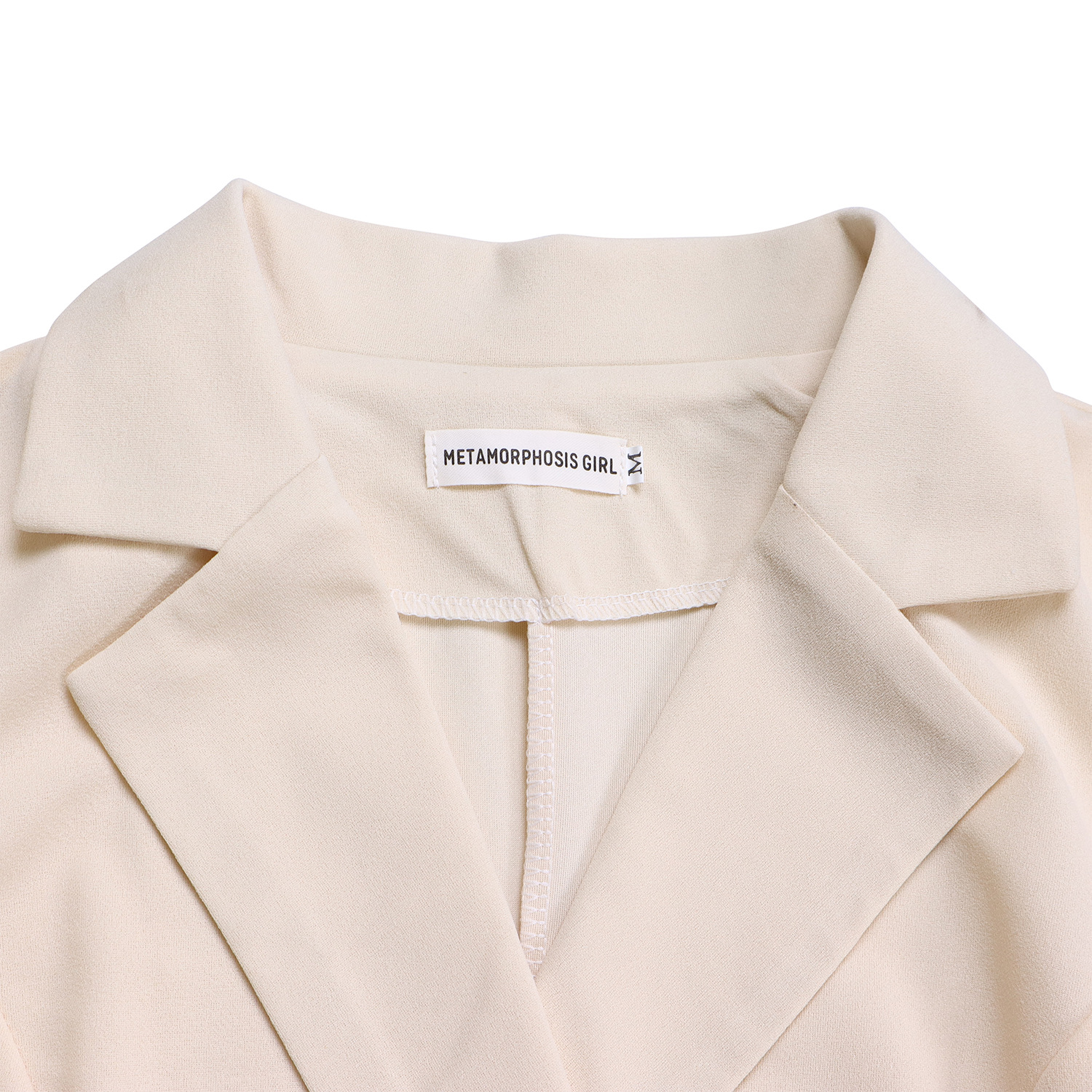 Abbigliamento da donna Autunno e inverno Moda Completo colletto elegante abito plissettato_voghion.com