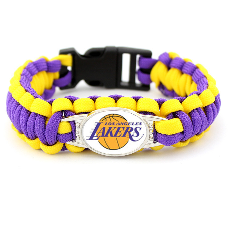 Hot basketball team NBA sports team outdoor camping adventure survival umbrella rope braided bracelet bracelet bracelet Hot basketball team NBA sports team outdoor camping adventure survival umbrella rope braided bracelet bracelet bracelet