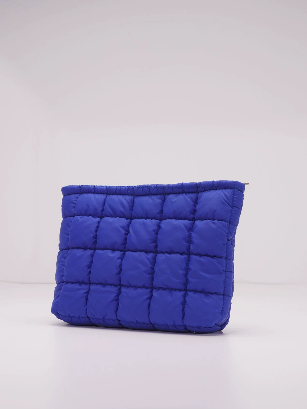 Nylon capacious cosmetic bag, ultra‑light hexagonal organizer, nylon+polyester, 27×16×5 cm