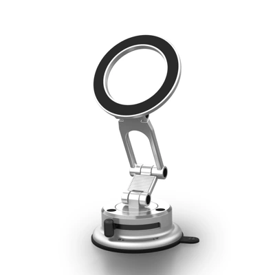 the center console, Car phone holder - b90-n52-vacuum-magnetic-suction-silver-source-factory-supports-online-video-factory-inspection