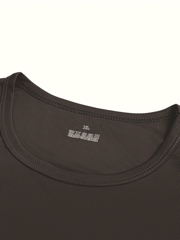 メンズスポーツ半袖スポーツ上着速乾性ラウンドネックtシャツフィットネス、ランニング、トレーニングに適しています|undefined