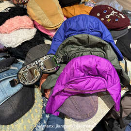 冬季户外保暖加厚充棉雷锋帽子男潮骑车滑雪眼镜帽防风护耳飞行帽