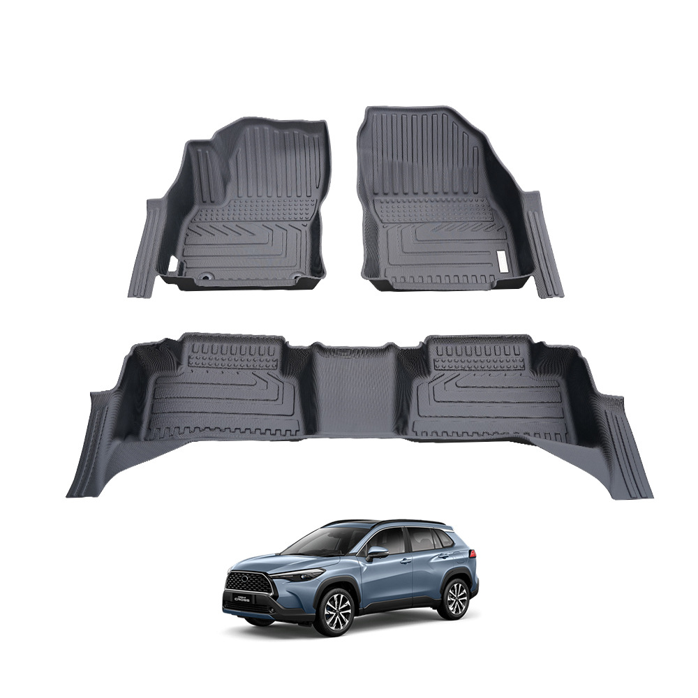 TXR para almohadillas de pie afiladas Corolla Toyota Corolla Cross Tpe Floor Mats