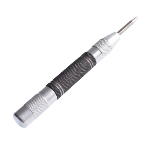 Automatic spring positioning dot punch new striker type escape window breaker telescopic sample punch 130mm center punch