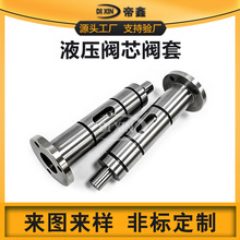 定制液压阀芯阀套比例阀减压阀节流阀调速阀单向液压阀换向阀配件