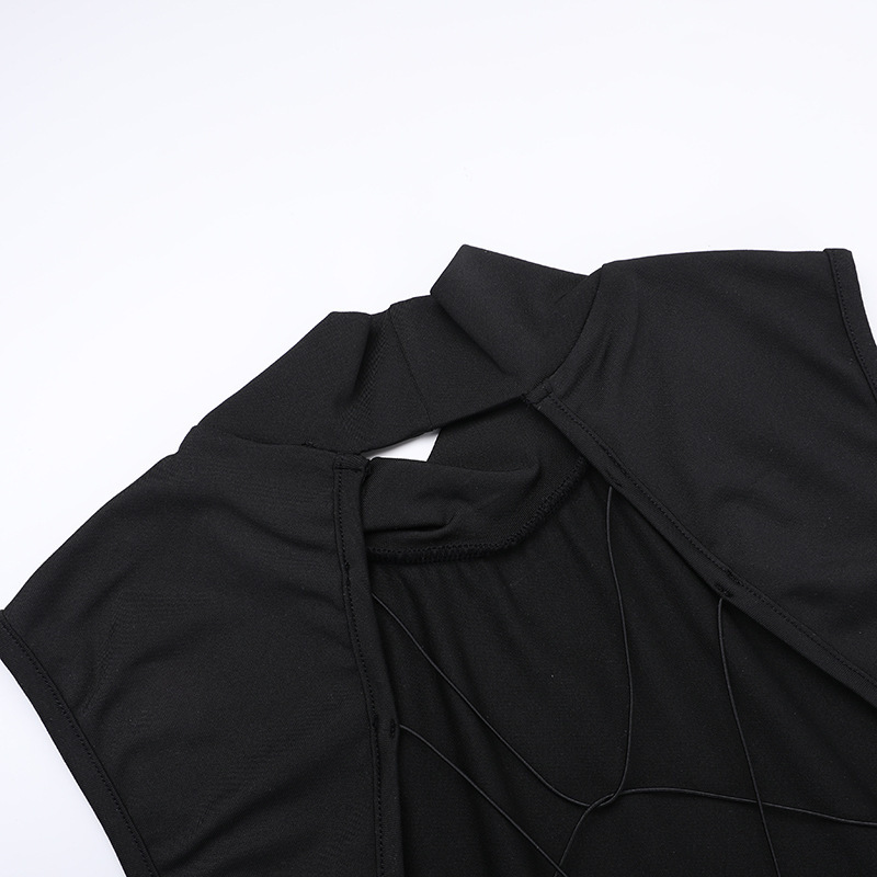 Women's Clothing Backless Butterfly Knot Long Dress Elegant Sexy Summer 2026 New Style Thin Material For Hot Weather_ecoleips.com