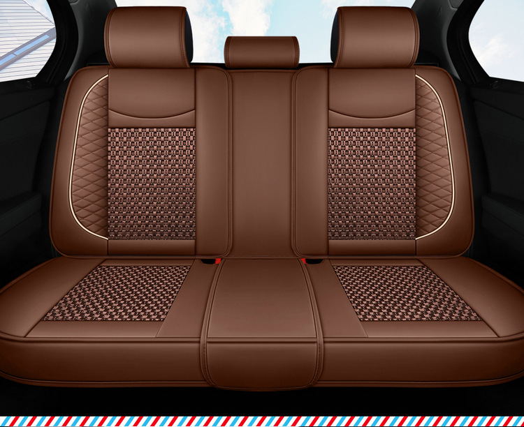 Car Seat Cushion, Universal for All Seasons, Fully Enclosed Special Seat Cover, New Summer Ice Silk Seat Cover, Cartoon Goddess Seat Cushion Cover